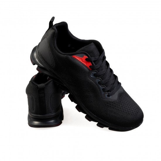 0263-3 Black/Grey/Red Мъжки маратонки