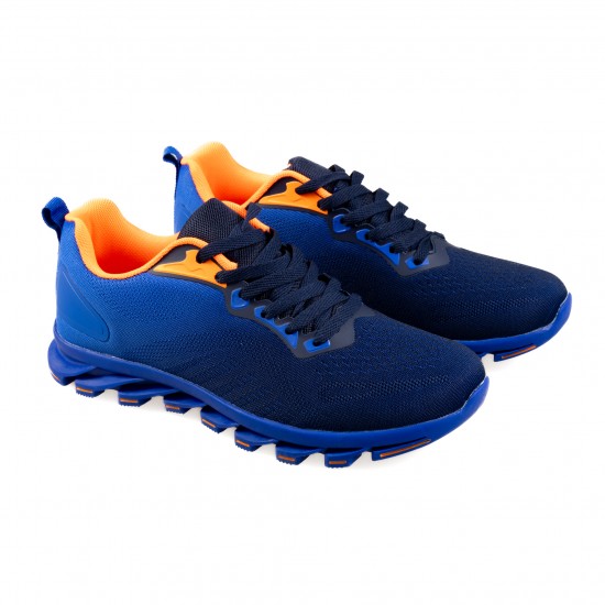 0263-7 Navy/Orange Мъжки маратонки