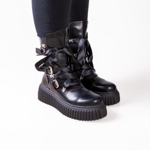 0309-1 Black Дамски боти