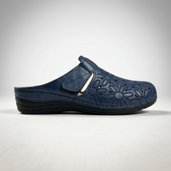 12822 Navy Дамски чехли