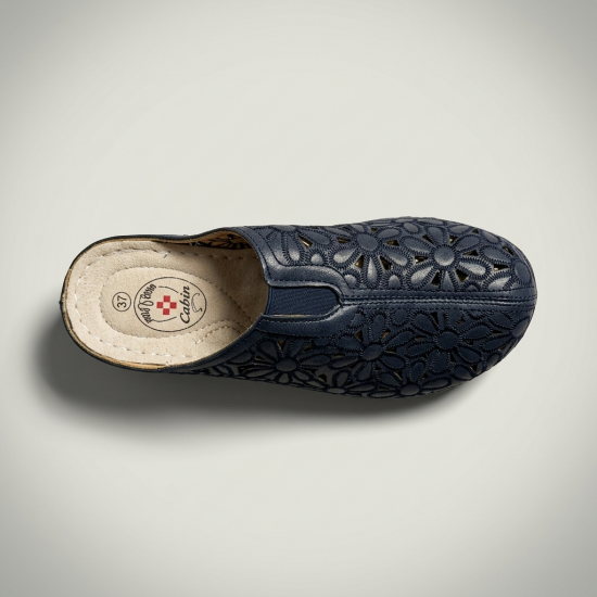 12826 Navy Дамски чехли