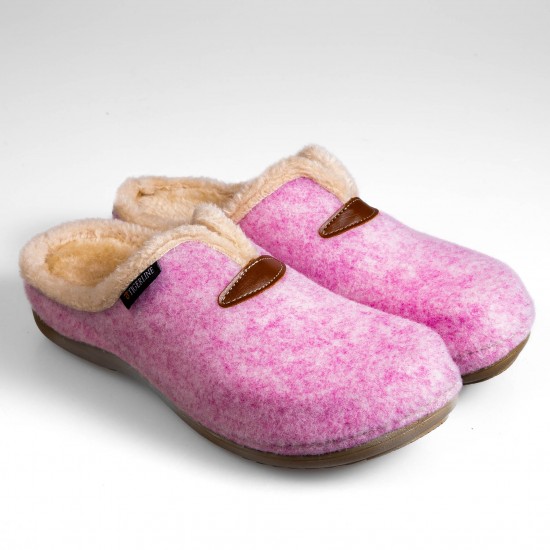 154026 Pink Дамски домашни чехли