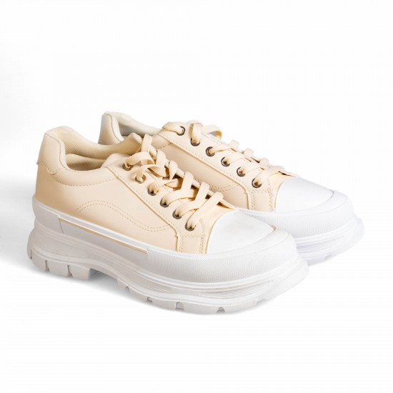 2038-2 Beige Дамски маратонки