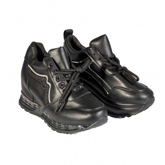 3560-1 Black Дамски спортни обувки