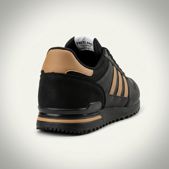 4451 Black/Brown Мъжки маратонки