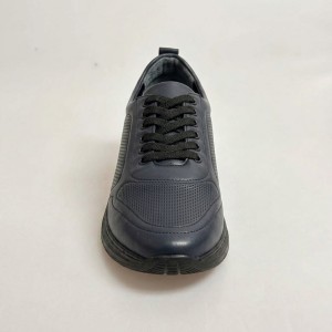 6001 Blue Мъжки обувки от естествена кожа