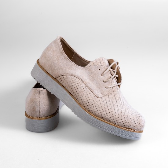 6050-2 Beige Дамски ежедневни обувки