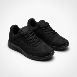 606-11 All Black Юношески маратонки