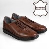 621001 Brown Мъжки обувки от естествена кожа