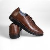 621001 Brown Мъжки обувки от естествена кожа