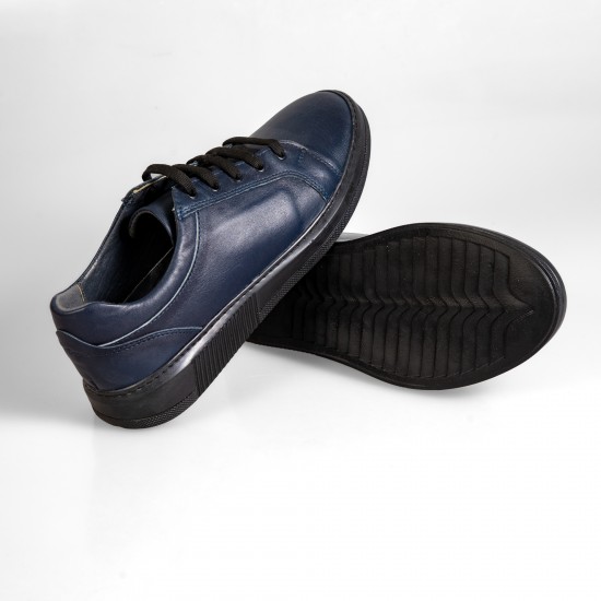 621069 Navy Мъжки обувки от естествена кожа