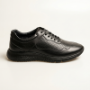 651010 Black Мъжки обувки от естествена кожа
