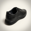 651010 Black Мъжки обувки от естествена кожа