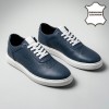 656013 Blue Мъжки обувки от естествена кожа