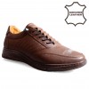 707001 Brown Мъжки обувки от естествена кожа