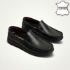 757005 Black Мъжки обувки от естествена кожа