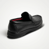 757005 Black Мъжки обувки от естествена кожа