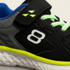 888-1 Black/Green Детски маратонки