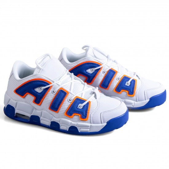 891-18D White/Blue Юношески маратонки