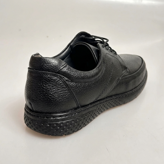 916 Black Мъжки обувки от естествена кожа