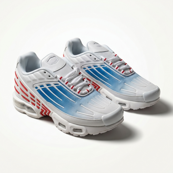 919-15D White/Blue/Red Юношески маратонки