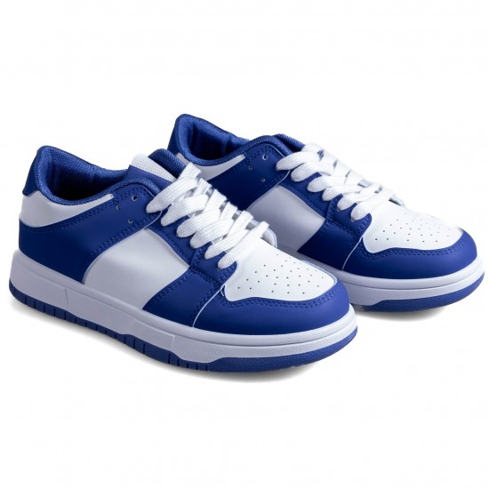 A-098-4 White/Blue Юношески маратонки