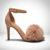 AJ873-49 PINK Дамски сандали на токчета