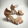 AJ873-49 PINK Дамски сандали на токчета