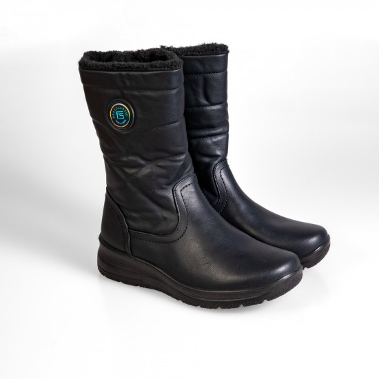 B1035-1 Black Дамски ботуши