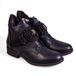 B5604-1 Black Дамски боти