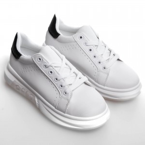BY-0376 White/Black Дамски маратонки
