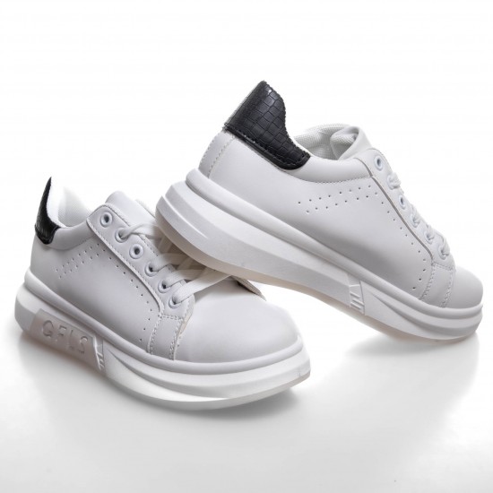 BY-0376 White/Black Дамски маратонки