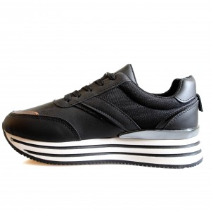 D2271-1 Black Дамски маратонки