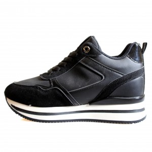 D2272-1 Black Дамски маратонки