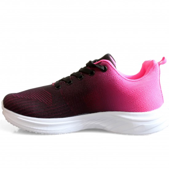 D2287-4 Pink/Black Дамски маратонки