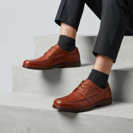 E1812-2 Brown Мъжки ежедневни обувки