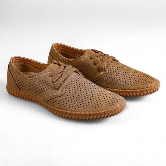 E9618-2 Brown Мъжки летни обувки
