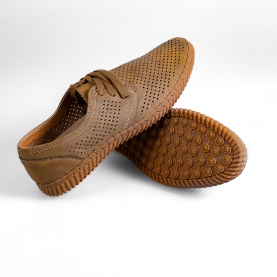 E9618-2 Brown Мъжки летни обувки