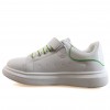 JK-605-7 White/Green Детски маратонки