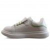 JK-613-18 White/Green Детски маратонки