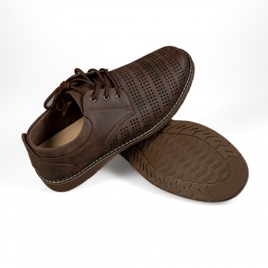 L5017-2 Brown Мъжки летни обувки