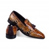M-91 Black/Brown Мъжки официални обувки от естествена кожа