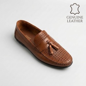 MK225 Brown Мъжки обувки от естествена кожа