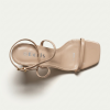 MRD53-3 Beige Дамски сандали на токчета