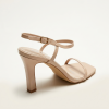 MRD53-3 Beige Дамски сандали на токчета