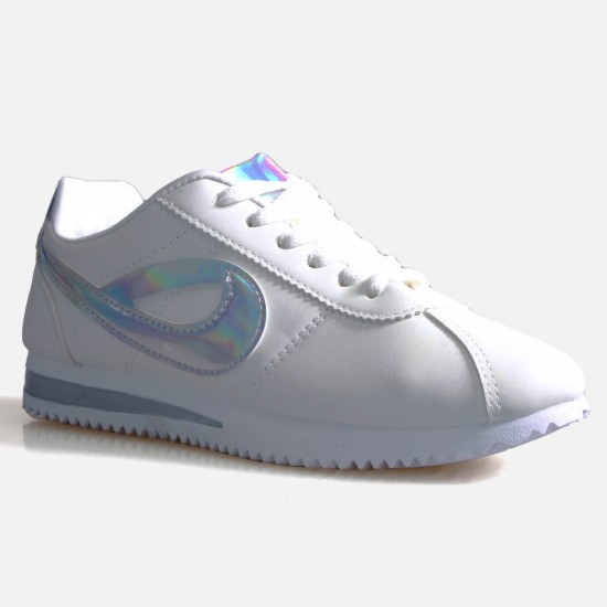 OX20019 White/Silver Дамски маратонки