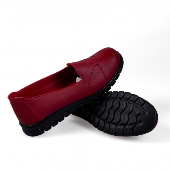 PU-C617 Red Дамски ежедневни обувки