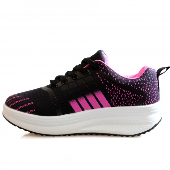 R024-4 Black/Plum Дамски маратонки