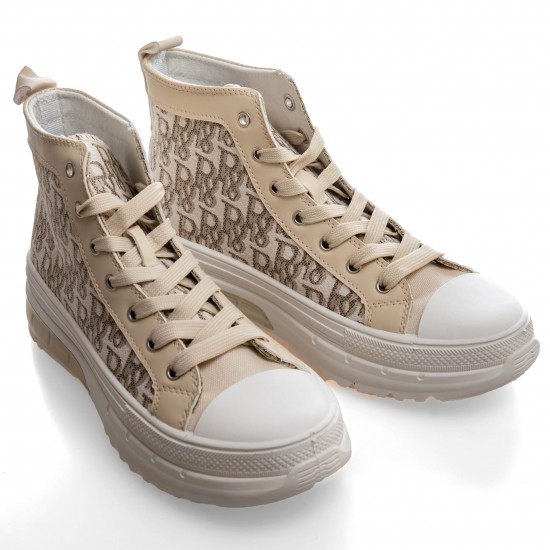 XZL202 Beige Дамски кецове