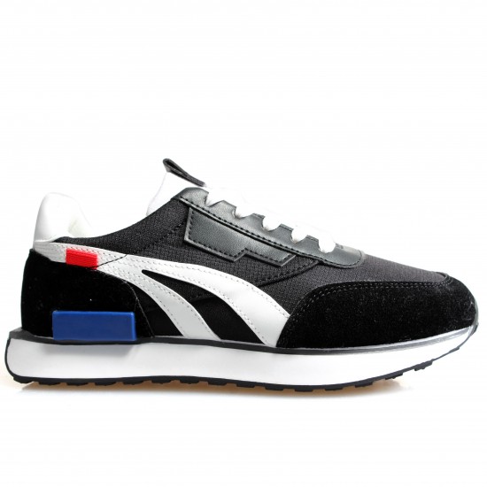 2033-5 Black/White Дамски маратонки